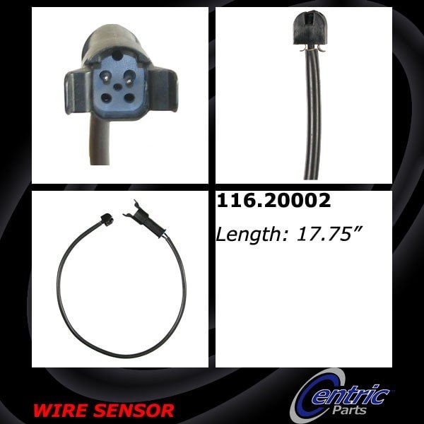 Centric Parts Brake Pad Sensor Wires, 116.20002 116.20002 - main